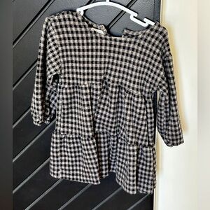 Zara girls plaid dress. Size 12-18month. Great condition!